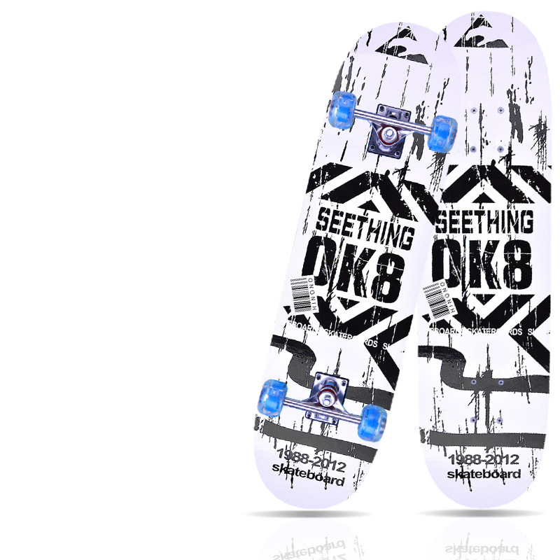 White K8_Durface sticker (43x13) plastic wheel